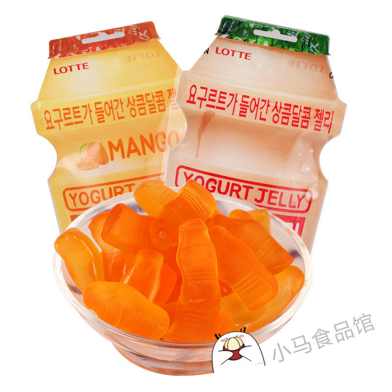 代购LOTTE乐天酸奶乳味软糖  韩国进口儿童qq软糖果休闲零食50g|ruв категории закуски/орехи/специальность, конфеты/желе/пудинг, конфеты - от Buy2taobao.com для оказания профессиональной услуги покупки агента Taobao
