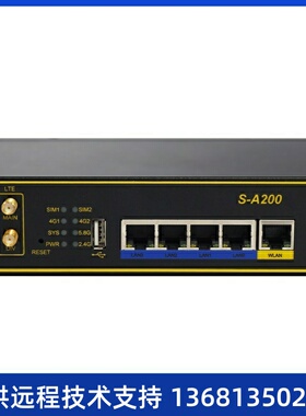 synway三汇工业路由器S-A200物联网网关4G有线/wifi/DTU/