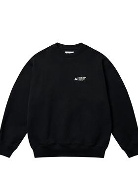 palace 25fw 基础款LOGO圆领卫衣全棉宽松上衣男女同款潮牌长袖