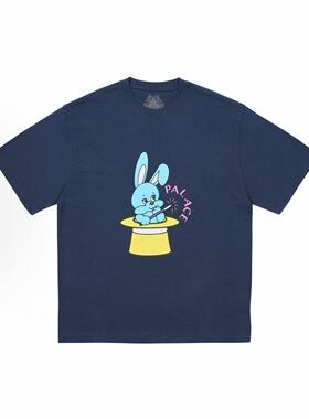 PALACE 25SS 成毅同款兔子印花T恤全棉男女潮流休闲短袖