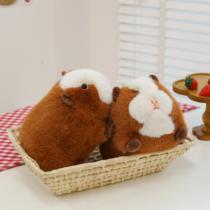 趴趴荷兰猪毛绒玩偶公仔生日礼物送男女生布娃娃水豚鼠布娃娃摆件
