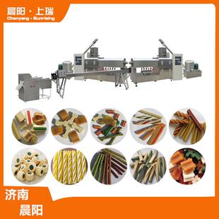 宠物咬胶设备宠物零食咬胶机器狗咬胶加工设备狗咬胶生产线