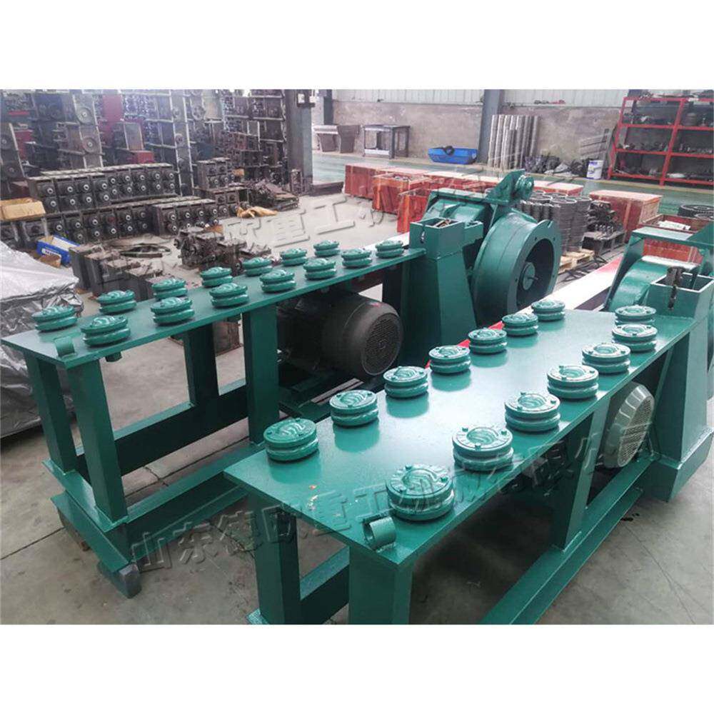 卧式联罐钢筋拉丝机建筑工地自动延伸机螺纹钢筋拉伸拔料机