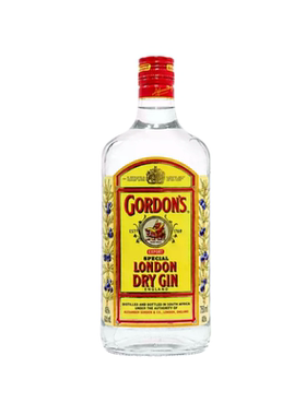包邮哥顿金酒 GORDON'S哥顿毡酒 伦敦干金酒750ml 歌顿金40度新版