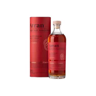 艾伦限量阿玛诺尼红酒桶单一麦芽威士忌 进口洋酒 Arran Amarone