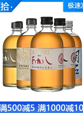 明石白信红标杜氏特醇威士忌