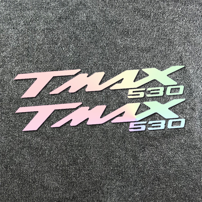 反光贴纸适用雅马哈TMAX560 530 500踏板车车头拉花版画改装贴花