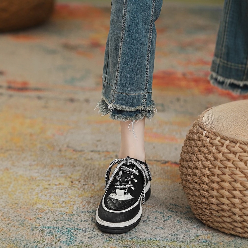 7CM内增高休闲小香风拼色运动鞋