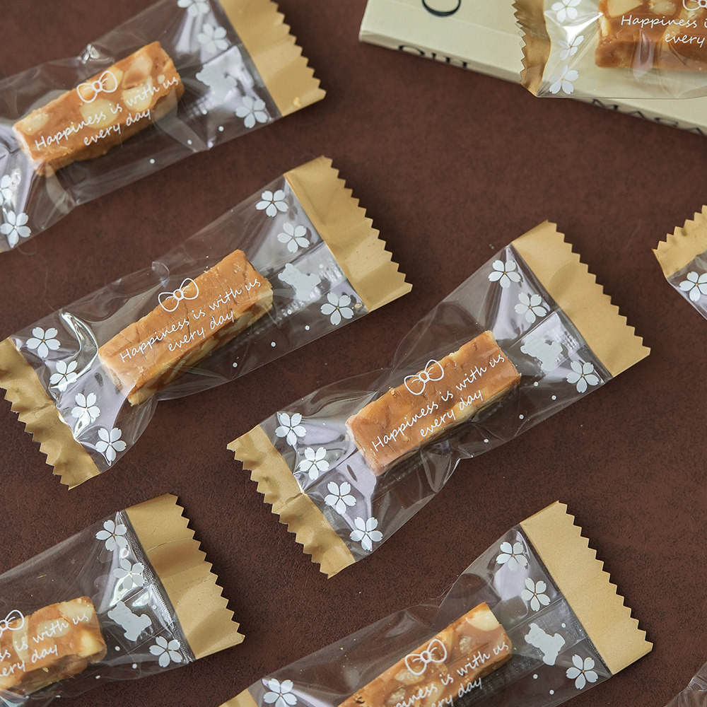 牛轧糖包装袋海盐太妃糖高级独立小烘焙糖果机封打包袋子新年2026,厨房/烹饪用具,点心包装盒/包装袋,淘宝优惠券,粉丝福利购,淘宝优惠卷