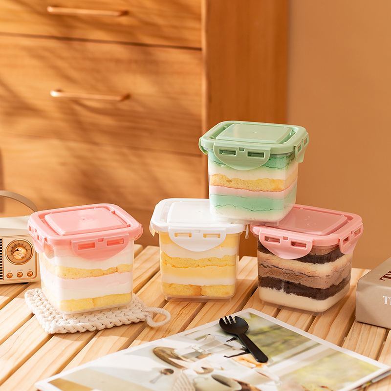 网红罐子蛋糕盒提拉米苏盒子