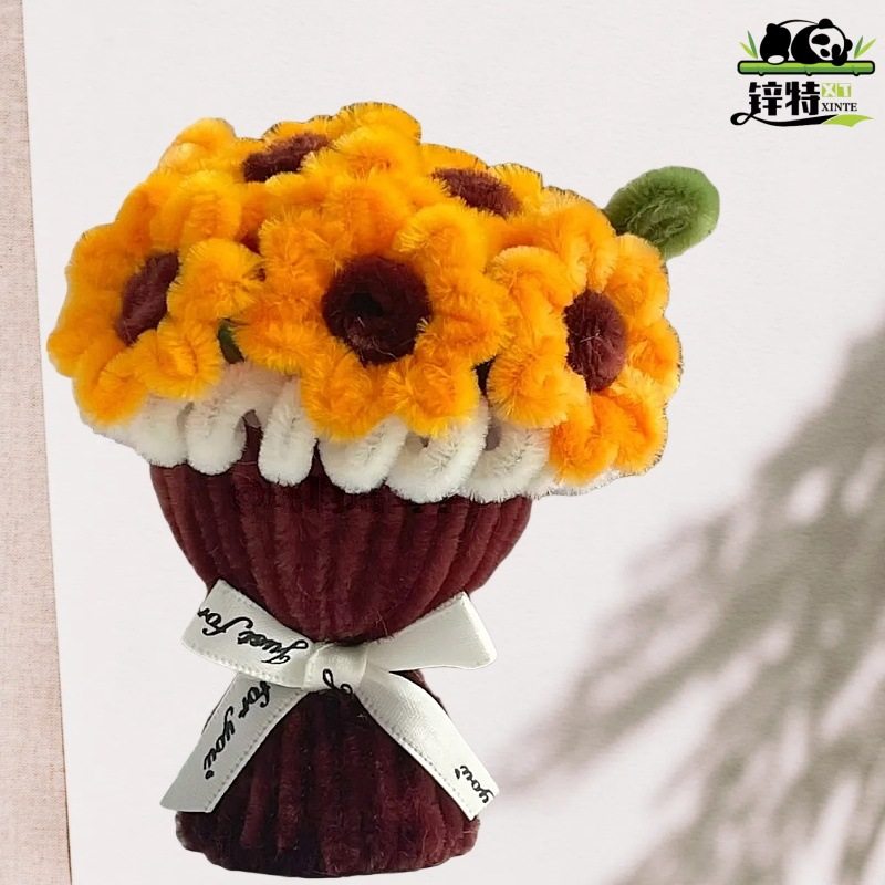 扭迷你手工包制仿花友友锌特扭棒花束diy材料自真送女闺蜜男,玩具/童车/益智/积木/模型,手工创意粘贴类,淘宝优惠券,粉丝福利购,淘宝优惠卷