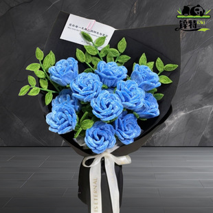 扭扭手编织diy料520友友毕业节礼物棒工材生日送男闺蜜女花束母亲