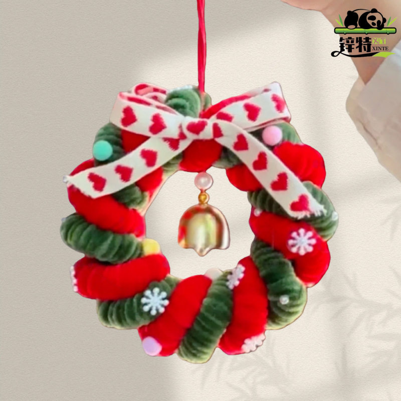 圣节花扭棒Y材节装饰饰诞环挂件扭DI料包日品送朋友圣诞装,玩具/童车/益智/积木/模型,手工创意粘贴类,淘宝优惠券,粉丝福利购,淘宝优惠卷