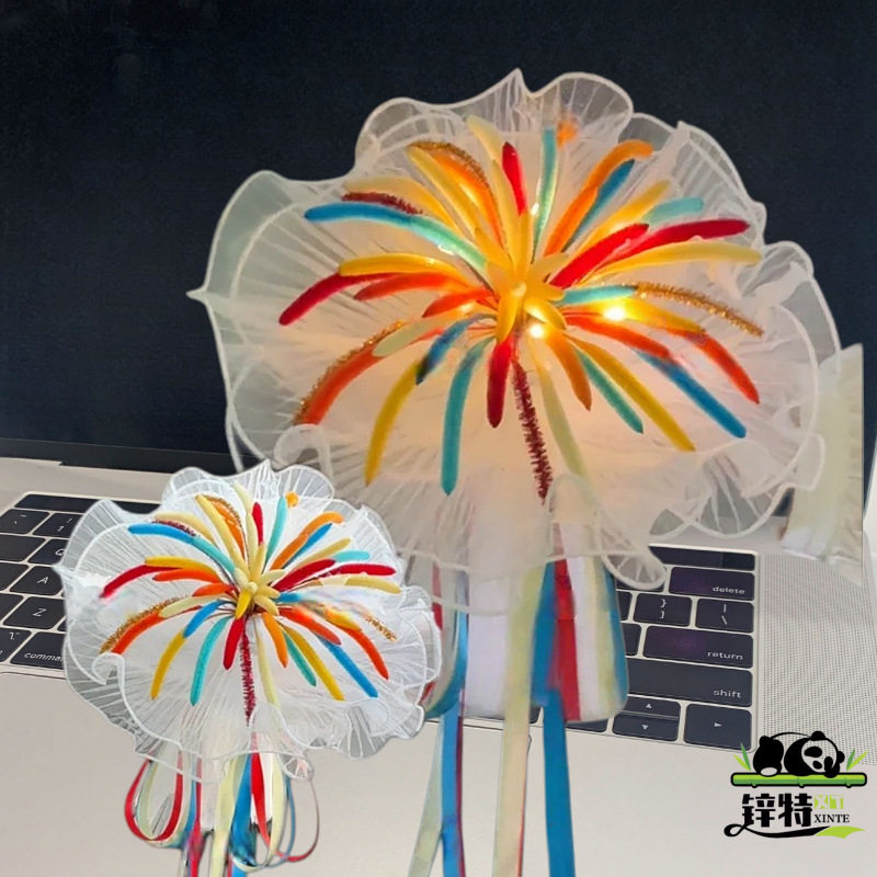 锌特花扭花束工dy料新礼蜜烟扭棒发光手i材包年物送朋友闺花束,玩具/童车/益智/积木/模型,手工创意粘贴类,淘宝优惠券,粉丝福利购,淘宝优惠卷