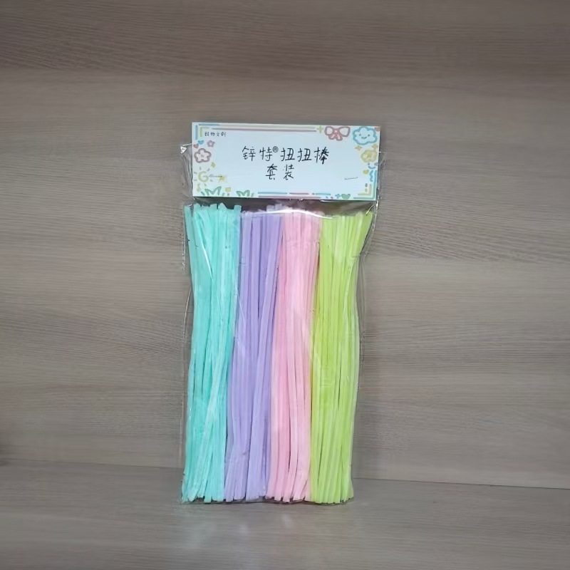 扭材包Y材毛玩具作龙色锌特扭棒料DI花束料根加密儿童制美术马卡,玩具/童车/益智/积木/模型,手工创意粘贴类,淘宝优惠券,粉丝福利购,淘宝优惠卷