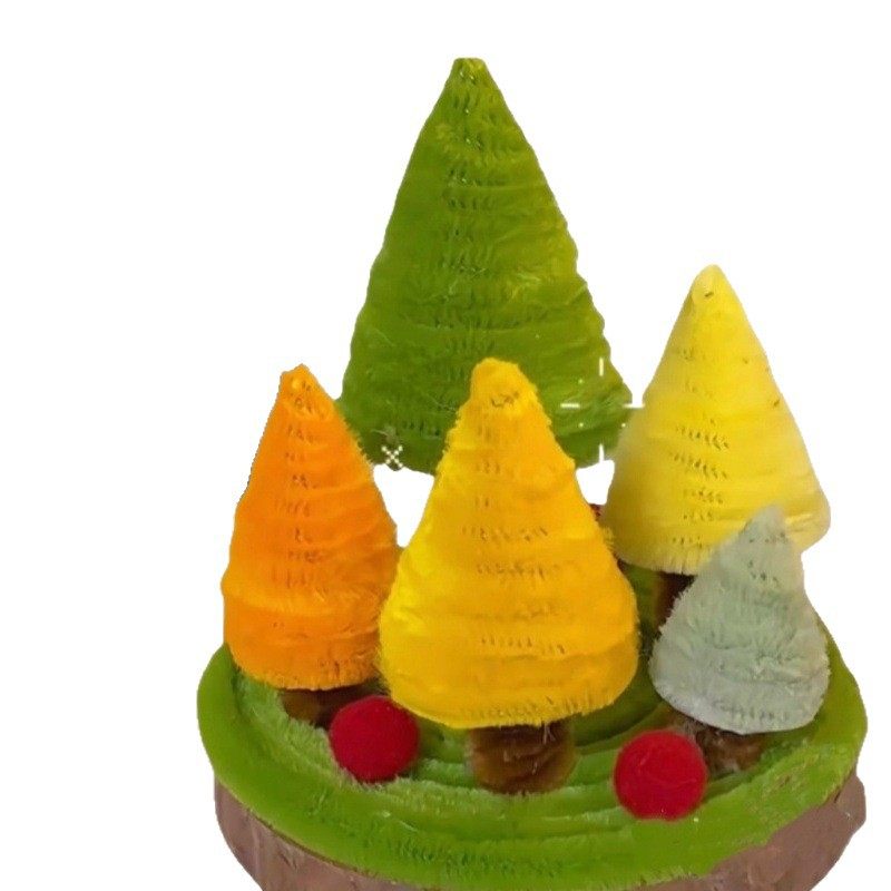 秋森林手工IY扭扭棒物朋室面摆件锌特日D材料包创意礼送友办公桌,玩具/童车/益智/积木/模型,手工创意粘贴类,淘宝优惠券,粉丝福利购,淘宝优惠卷