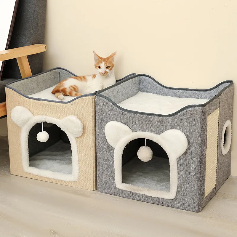 可折叠超大猫窝四季通用宠物窝猫床猫抓板用具宠物沙发猫别墅猫笼,宠物/宠物食品及用品,猫窝/屋/帐篷/沙发,淘宝优惠券,粉丝福利购,淘宝优惠卷