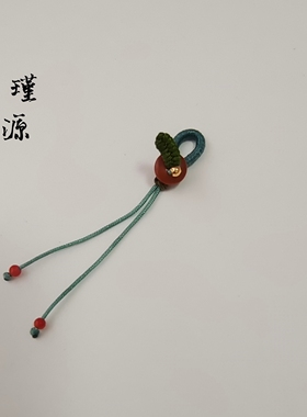 手工编织可打开小滴溜万能扣活扣文玩手串项链diy吊坠提挂件配饰
