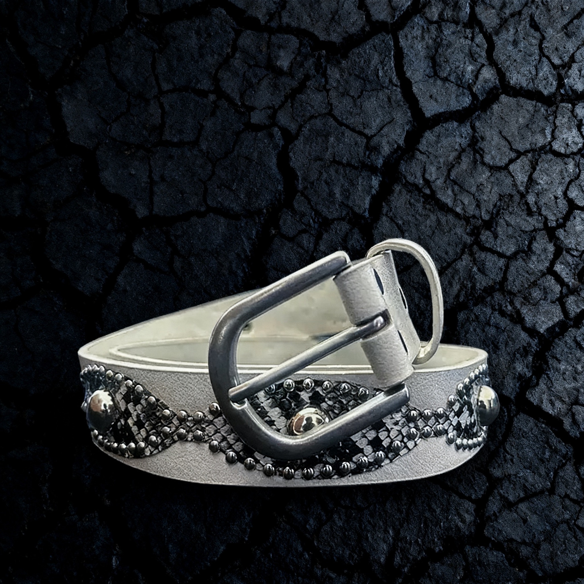 铆钉重工腰带男女通用朋克风Y2K