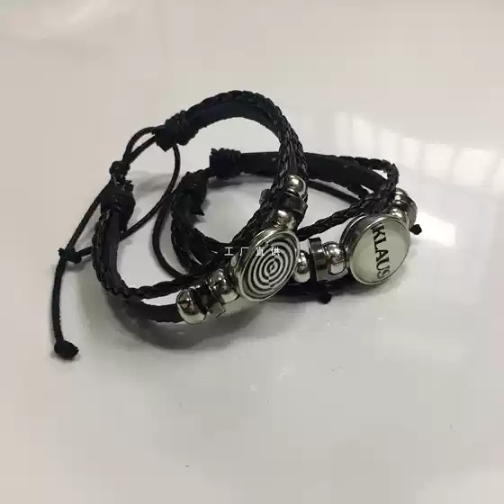 (in Stock) Independent Undercover Swirl Klaus Bracelet Hand Rope Wristband Niche Unisex Matching
