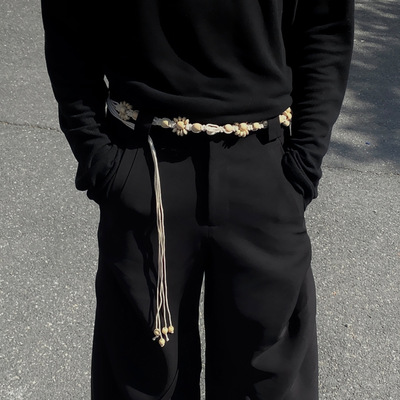 腰链美式复古cleanfit小众设计