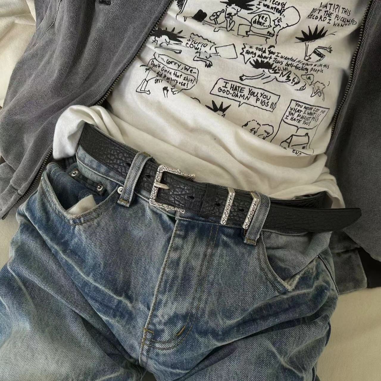 小众意大利进口头层牛皮 古银做旧 独立开模电镀真皮腰带,服饰配件/皮带/帽子/围巾,腰带/皮带/腰链,淘宝优惠券,粉丝福利购,淘宝优惠卷