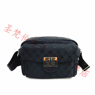 圣.梵伦蒂诺S71-H914-1BB女士时尚百搭尼超轻多隔层单肩包斜挎包