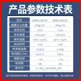 置 热气溶胶自动灭火器贴装 置家车用电池舱配电储能柜用灭火宝贴装