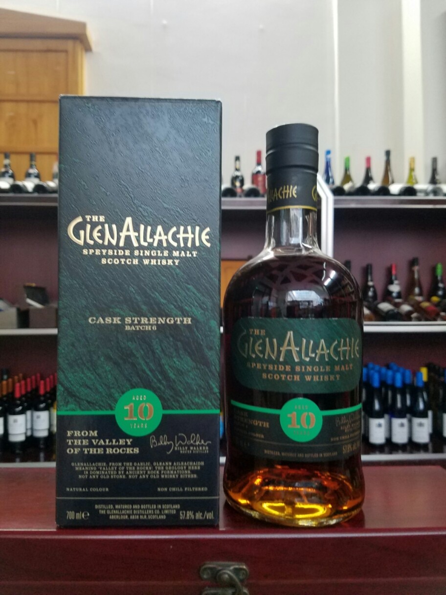 格兰纳里奇10年桶强第六版57.8度行货glenallachie700ml