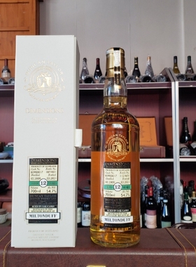 邓肯泰勒米顿道夫12年单桶Miltonduff DIMENSIONS OAK CASKS54.7%
