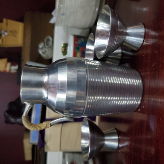 锡器酒壶杯套装本锡1壶3日本进口