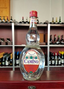 750ml 进口Camino 酒墨西哥原装 老洋酒懒虫银龙舌兰酒2011年老版