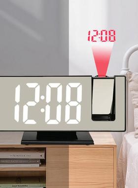 感新款LED投影时钟 多插功能数字闹钟 自动U光电子时钟带SB3618LP