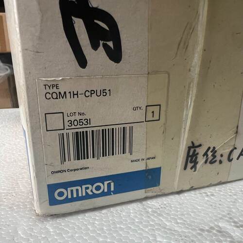 CQM1H-CPU51 可编程控制器CPU单元 包装说明书齐全议价维修
