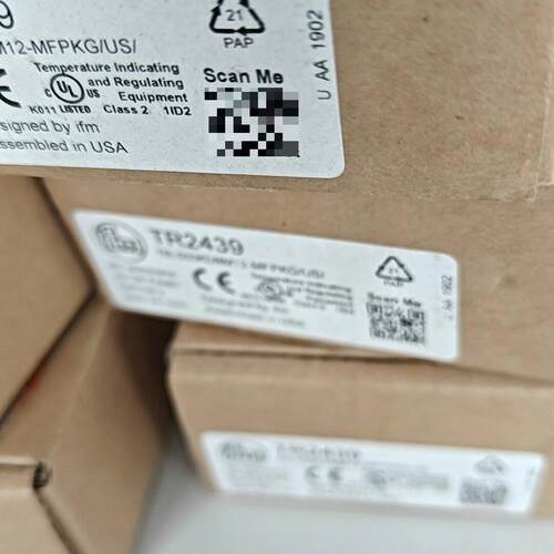 TR2439 TR7439 易福门 温度调节控制设备 工业工控配件议价维修