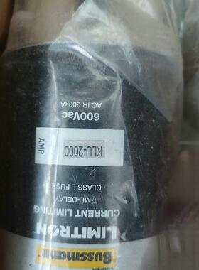 KLU-2000 BUSSMANN 延时保险丝 600V 2000A CLASS L议价维修