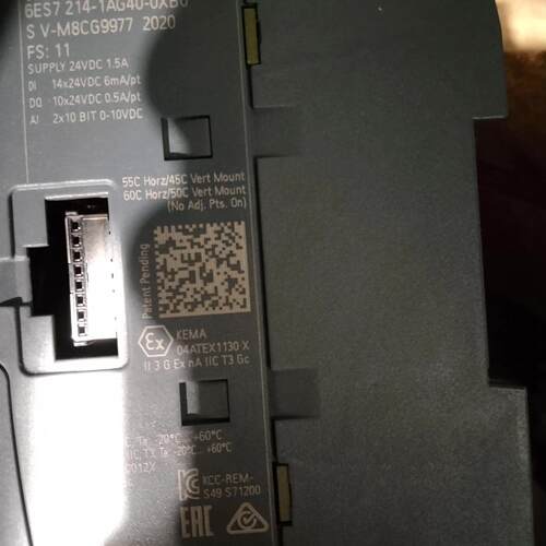6ES7 214-1AG40-0XB0 PLC CPU 1214C工控模块议价维修