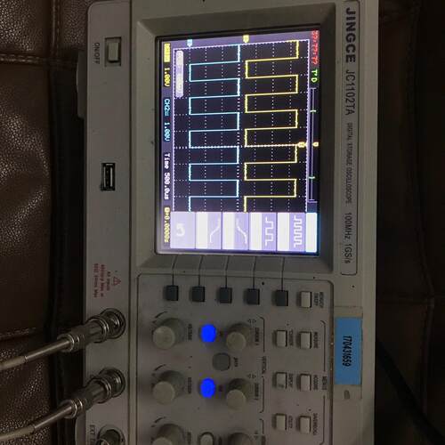 JC1102TA 数字存储示波器 100MHz 1Gs彩屏 实验检测仪器议价维修
