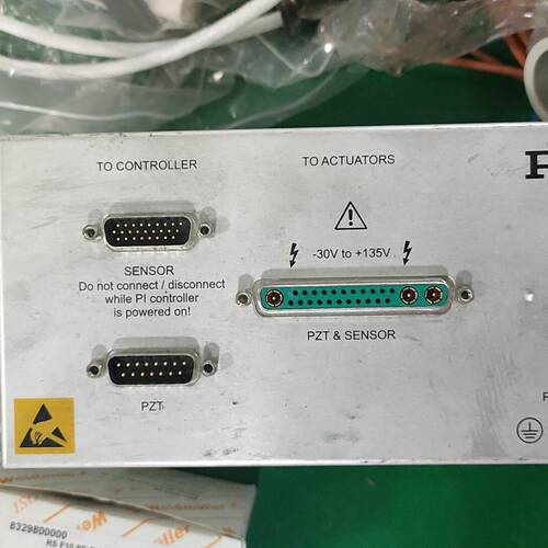 E711 PI控制器接口板 带PZT及传感器接口 工控器材议价维修