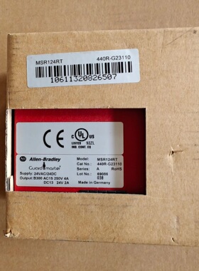 MSR124RT 440R-G23110 工业自动化安全继电器控制模块议价维修