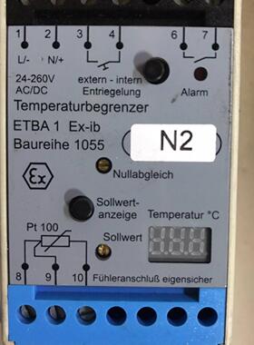 ETBA 1 Ex-ib Baureihe 1055 BOHM Pt100温控器议价维修