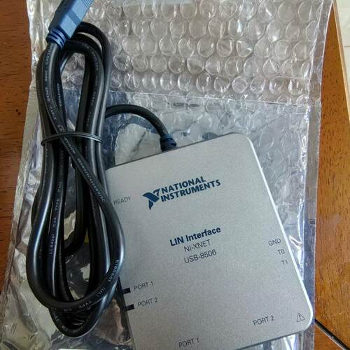 NI USB-8506 LIN接口设备 双口NI-XNET采集模块议价维修