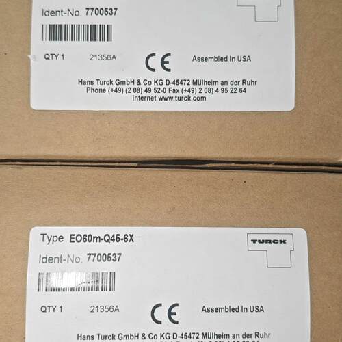 EO60m-Q45-6X 图尔克光电传感器 工控自动化配件议价维修