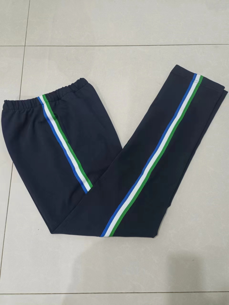 四季通用初高中学春秋校裤夏薄款长裤直筒加绒裤三道杠校服裤可定