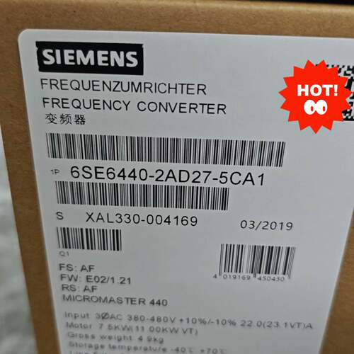 可维修西门子变频器 6SE6440-2AD27-5CA1议价