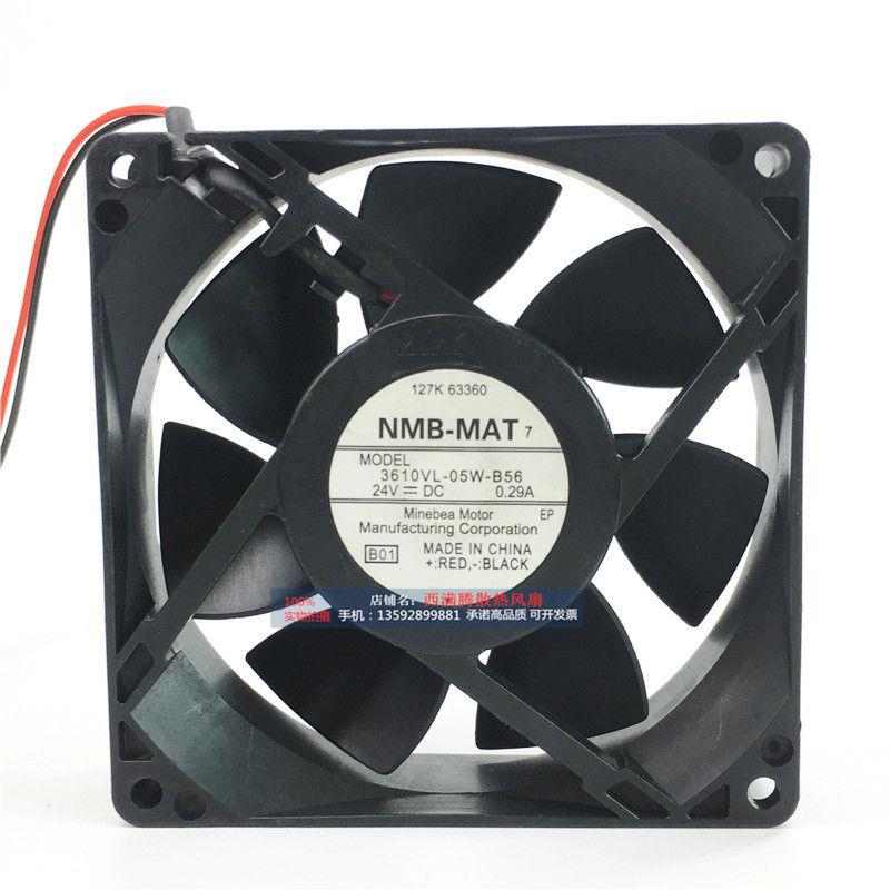 原装-MAT 9cm9225 24V 0.29A 3610VL-05W-B56 大风量散热风扇