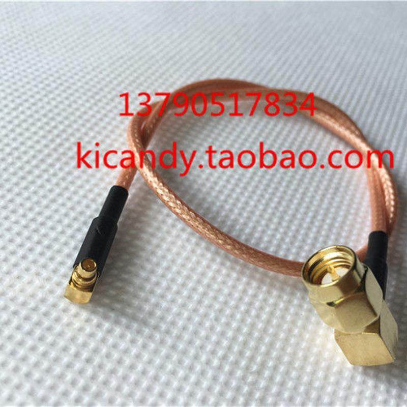 RF射频线SMA-JW/MMCX-JW双弯头连接线SMA公弯头转MMCX公弯头RG316,影音电器,线材,淘宝优惠券,粉丝福利购,淘宝优惠卷