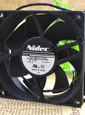 现货全新原装NIDEC 9225 DC12V 0.35a T92T12MS3A7-57A03散热風扇