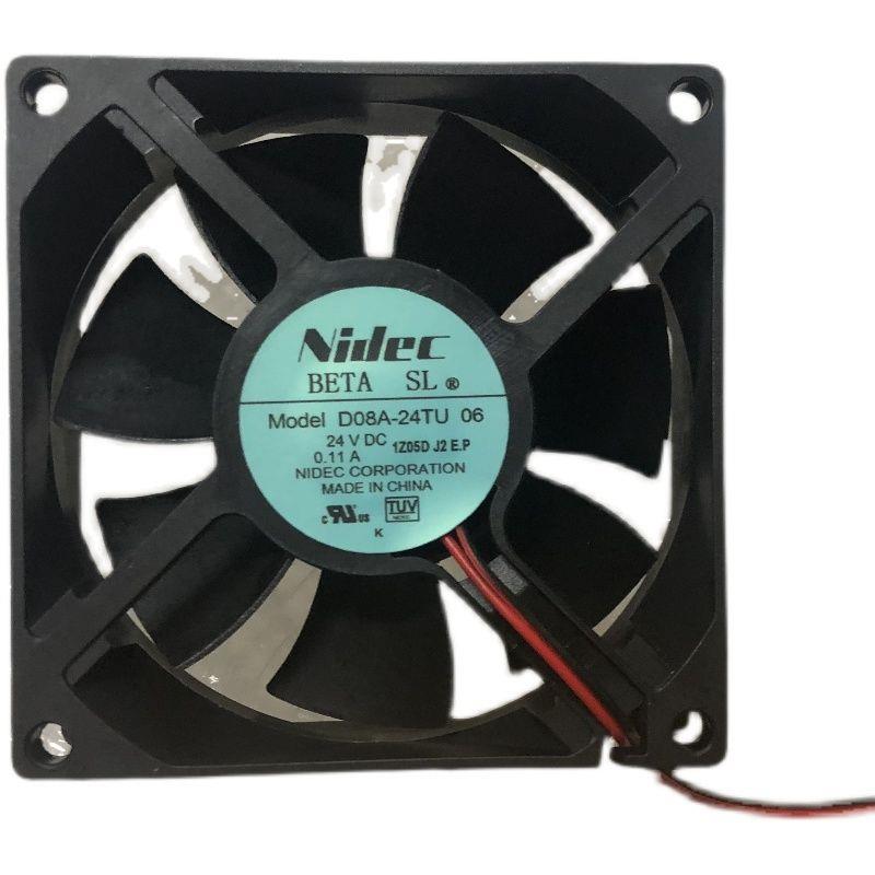 原装NIDEC D08A-24TU 06 19BH2 24V 0.12A 8025 8CM复印机风扇