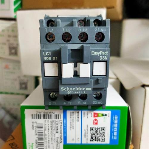 施耐德D3N款低压交流接触器 LC1-N0610M5N (2.2KW-380V)